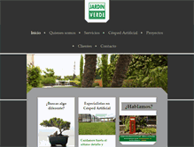 Tablet Screenshot of jardinverde.com